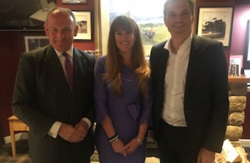 Nick Bannister, Kelly Tolhurst MP, Julian Smith MP