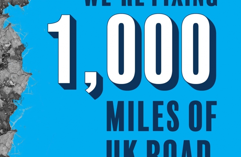 We're fixing 1000 miles of UK road