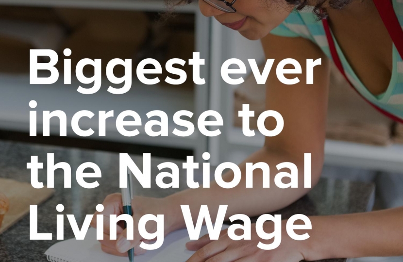 Biggest ever increase to the National Living Wage