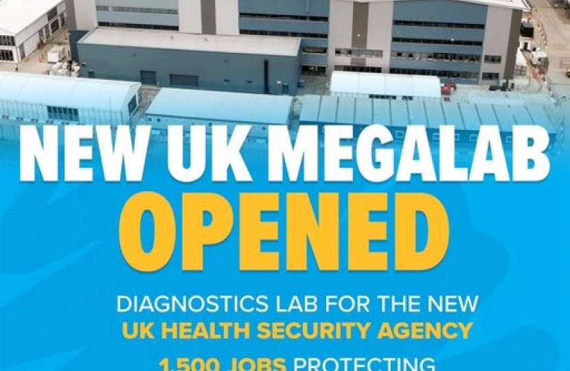 New UK Megalab Opened