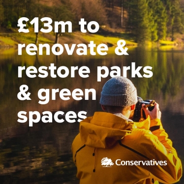 £13 Million to renovate and restore parks and green spaces