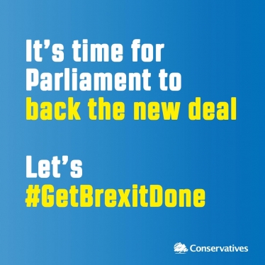 Lets get Brexit Done